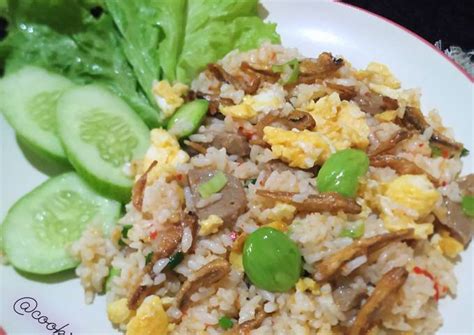 Resep Nasi Goreng Teri Pete Oleh Cooking Vera Cookpad