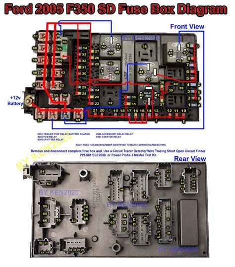 F350 Fuse Box Diagram 2003