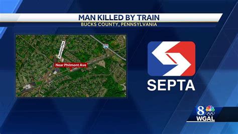 Man Dies After Jumping Off Bridge Getting Hit By Train In Bucks County