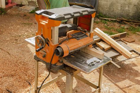 Wood Plane And Exit At Opposite End Stock Image Image Of Industry
