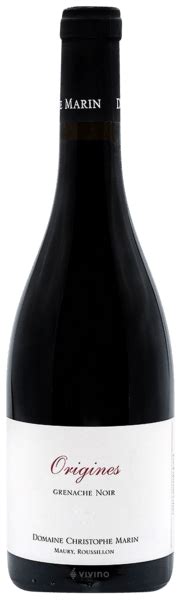 Domaine Christophe Marin Origines Grenache Noir Vivino US