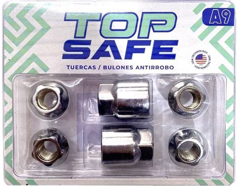 A9 BULONES ANTIRROBO NISSAN TOP SAFE Distriexpress