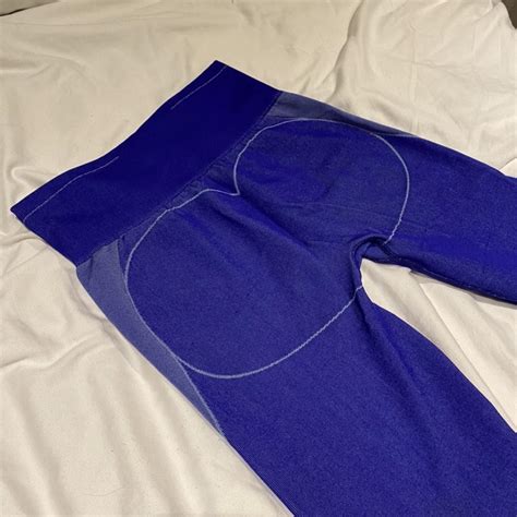 Gymshark Royal Blue Gym Leggings Dry Moisture Depop