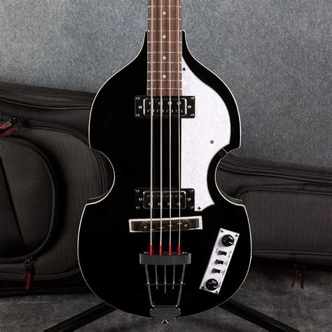 Hofner Ignition Series Violin Bass Black Gig Bag Nd Reverb