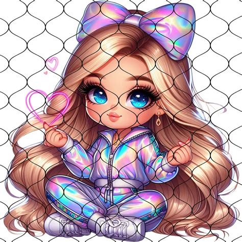 Cute Chibi Blonde Baby Girl Png Png Chibi Girl Clipart Chibi Girl