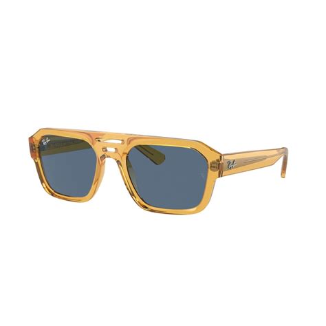 Ray Ban RB 4397 Corrigan 668280 Transparent Yellow Sunglasses Unisex