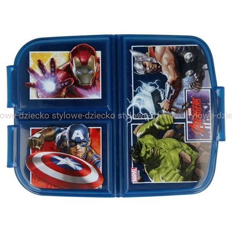 Niadani Wka Pojemnik Komory Avengers Lunchbox