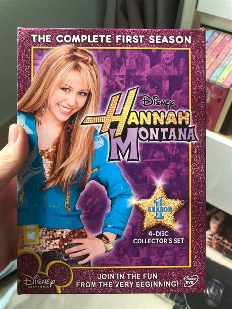 hannah montana season 1 dvd disney, Hobbies & Toys, Music & Media, CDs & DVDs on Carousell