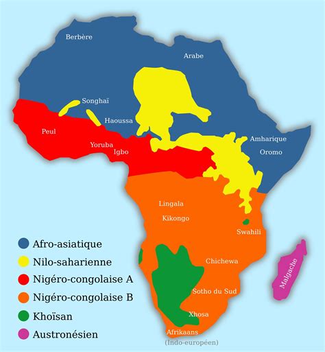Carte de l'Afrique - Cartes sur le continent Africains, pays, relief ...