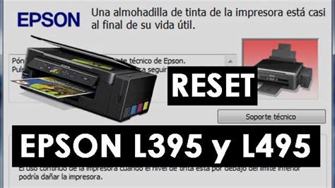 Reset Epson L Gratis Resetear Almohadillas Llenas