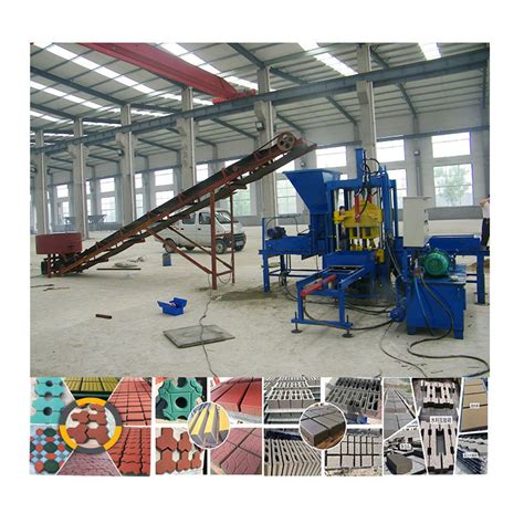 Hydraulic Block Moulding Making Machine Qt3 15 Color Paver Hollow Brick