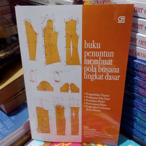 Buku Penuntun Membuat Pola Busana Tingkat Dasar Lazada Indonesia