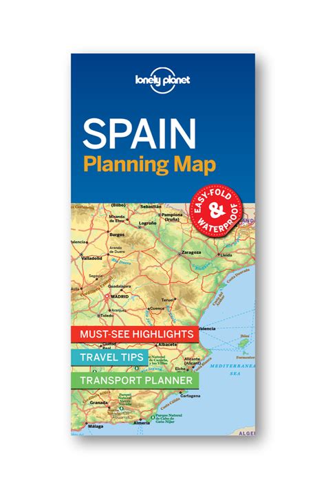 Spain Planning Map 1 Lonely Planet Cz