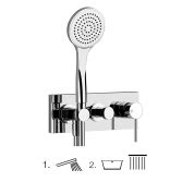 Gessi Emporio Via Tortona Shower Mixer GESSI CHROME 031