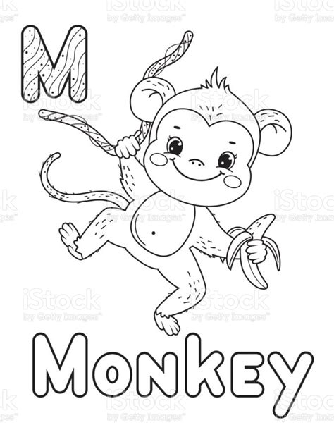 Discover More Than M For Monkey Drawing Super Hot Seven Edu Vn