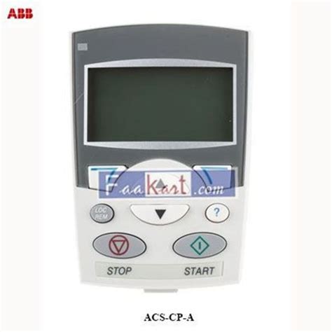 Acs Cp A Abb Assistant Control Panel Acs310 Series Motor Drives