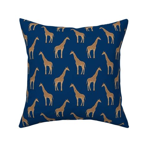 Giraffe Fabric Safari Animals Nursery Fabric Spoonflower
