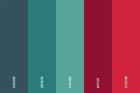 15 Best Teal Color Palettes Colors That Go With Teal Artofit