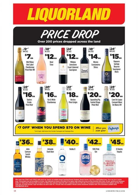 Liquorland Catalogue Aug Catalogue Au