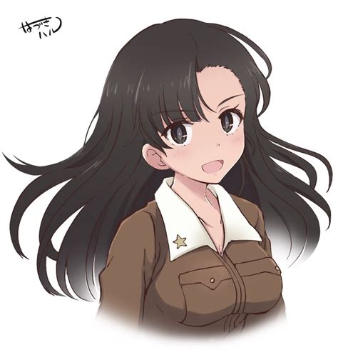 Nishi Kinuyo Girls Und Panzer Drawn By Hazukiharu Danbooru