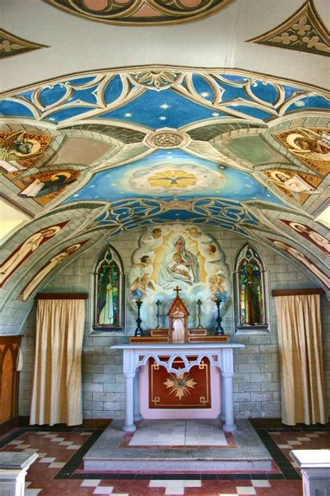 Inside the Italian Chapel, Orkney...stunning | Scotland, Chapel, Italian