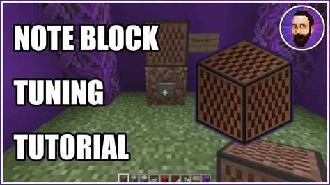 Note Block Tuning Minecraft Note Block Tutorial Episode 2 Youtube