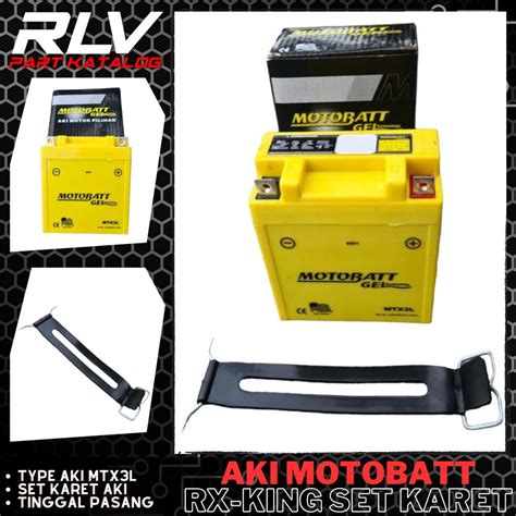 Jual Aki Motobatt Mtx L Untuk Yamaha Rx King Satria Hiu Ninja R Nsr