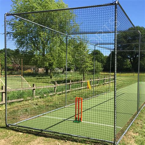 Residential Cricket Cage Installation Fitness Sports Equipment