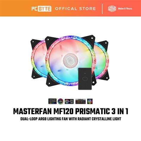 Cooler Master Masterfan Mf Prismatic Addressable Rgb In Mm