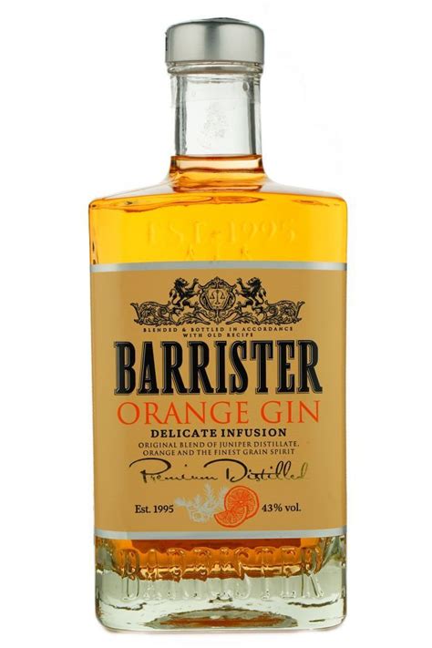 Джин Barrister Orange Gin купить в винном ресторане Остерия Амичи ...