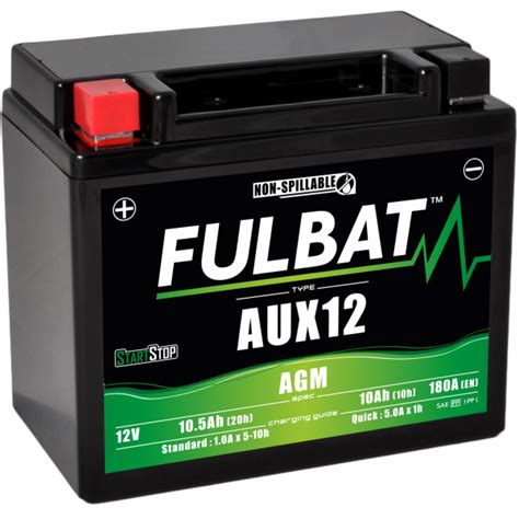 Batterie Auxiliaire Fulbat Agm Ah A E Batteries