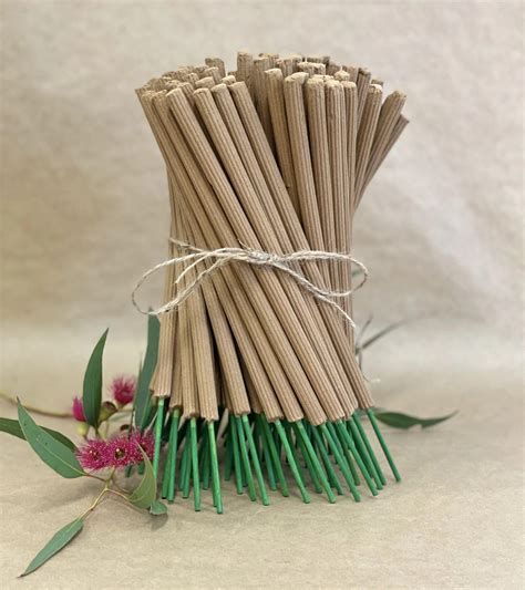 100 Natural Long Burn Mosquito Incense Sticks Australian Made