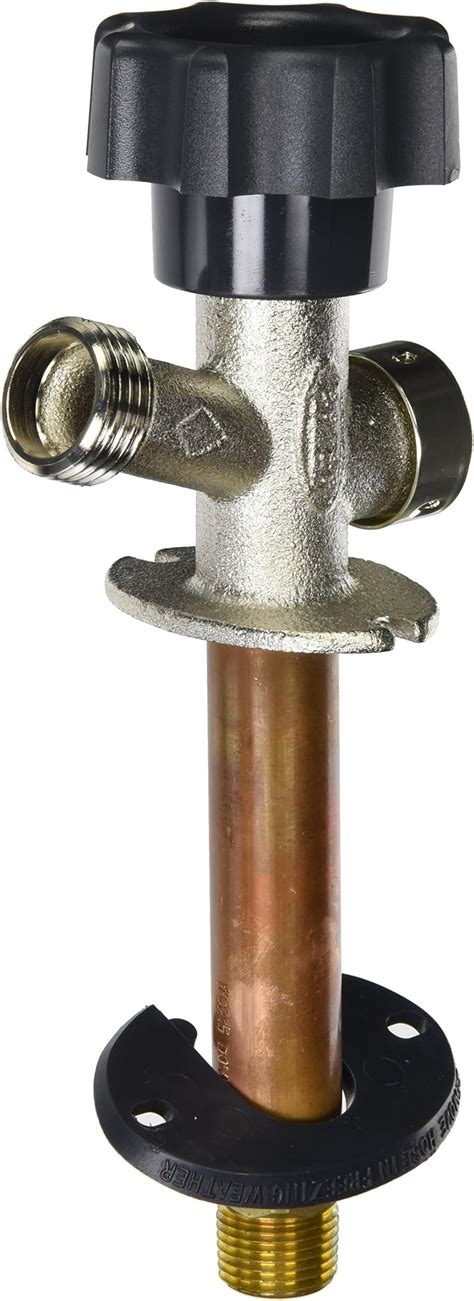 Prier Satin Nickel Wall Mounted Frostproof Anti Siphon Hydrant