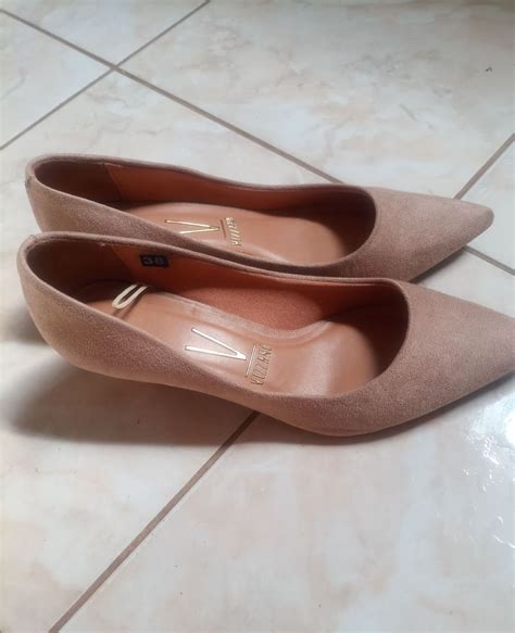 Scarpin Nude Feminino Sapato Feminino Vizzano Usado 74735098 Enjoei