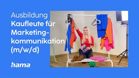 Ausbildung Bei Hama Kaufleute F R Marketingkommunikation M W D