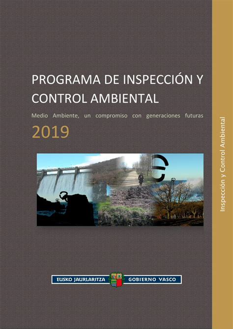 PDF PROGRAMA DE INSPECCIÓN Y CONTROL AMBIENTAL El Programa de