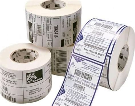 Zebra Barcode Label Polyester 89x25mm Thermal Transfer Z ULTIMATE