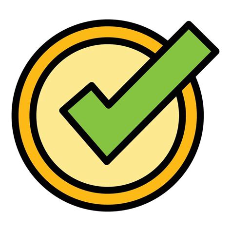 Check Mark Icon Vector Flat 21782281 Vector Art At Vecteezy