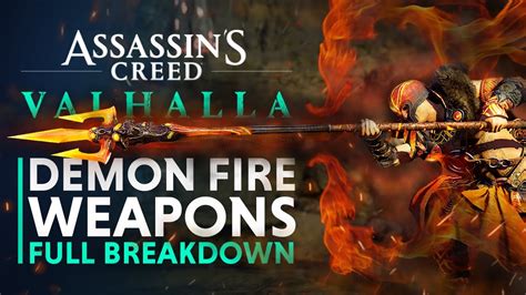 Assassin S Creed Valhalla Update New Demon Fire Weapons Found And More Mindovermetal English