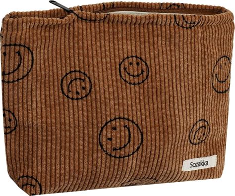 Cosmetic Bags For Women Corduroy Cosmetic Bag Aesthetic Women