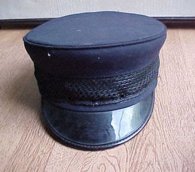 VINTAGE RAILROAD CONDUCTOR HAT -- Antique Price Guide Details Page