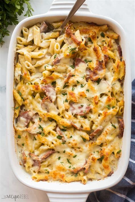 Turkey Kielbasa Pasta Bake Make Ahead Freezer The Recipe Rebel