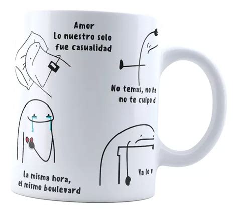 Taza Flork La Gata Bajo La Lluvia Cancion Meme Divertido Mercadolibre