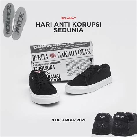 Jual Sepatu Nobrands Medulla Korjan Koruptor Jancok Black White