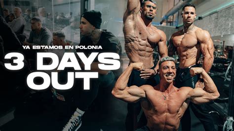 3 DAYS OUT MI MEJOR FISICO EN DESCARGA Ya Estamos En POLONIA Mauro