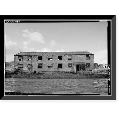 Historic Framed Print Naval Operating Base Dutch Harbor And Fort Mears