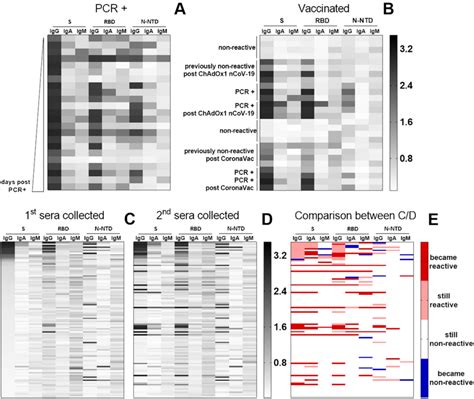 In House Elisa Application In Different Groups Of Samples Reactivity