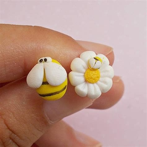 Bee Earrings Save The Bee Stud Earring Post Earring Bee Etsy Uk