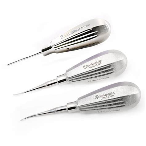 Veterinary Deciduous Canine Extraction Set with Stubby Handle - Dispomed