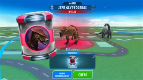 Jurassic World Alive Jefe Glyptoceras Youtube